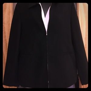 Style & Co zip up blazer.